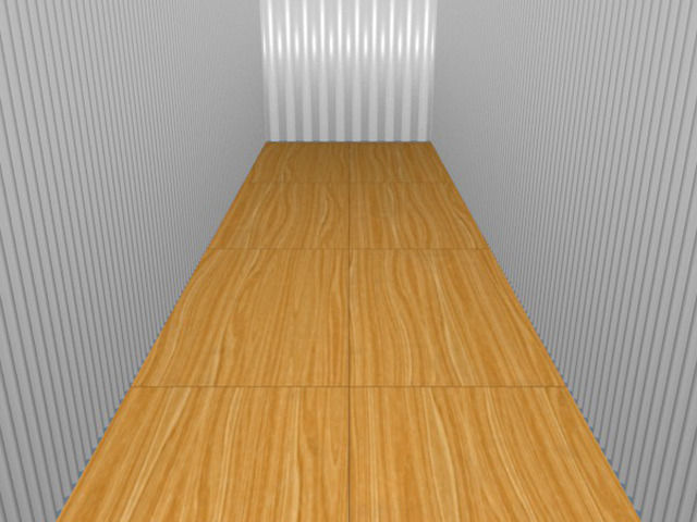 Shipping Container 40 Feet Box 3D model_7