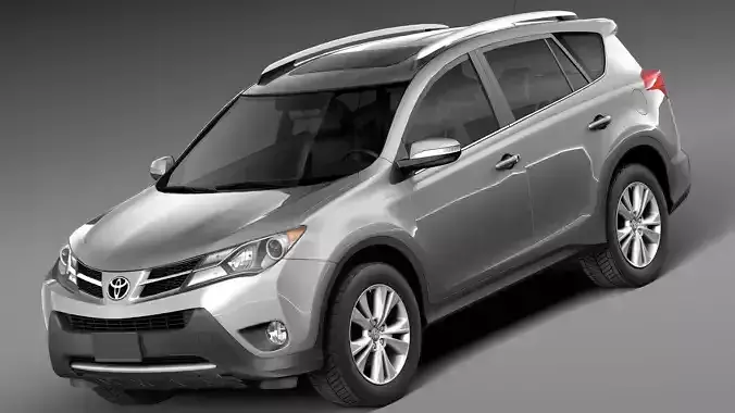 Toyota RAV4 2013 Lowpoly