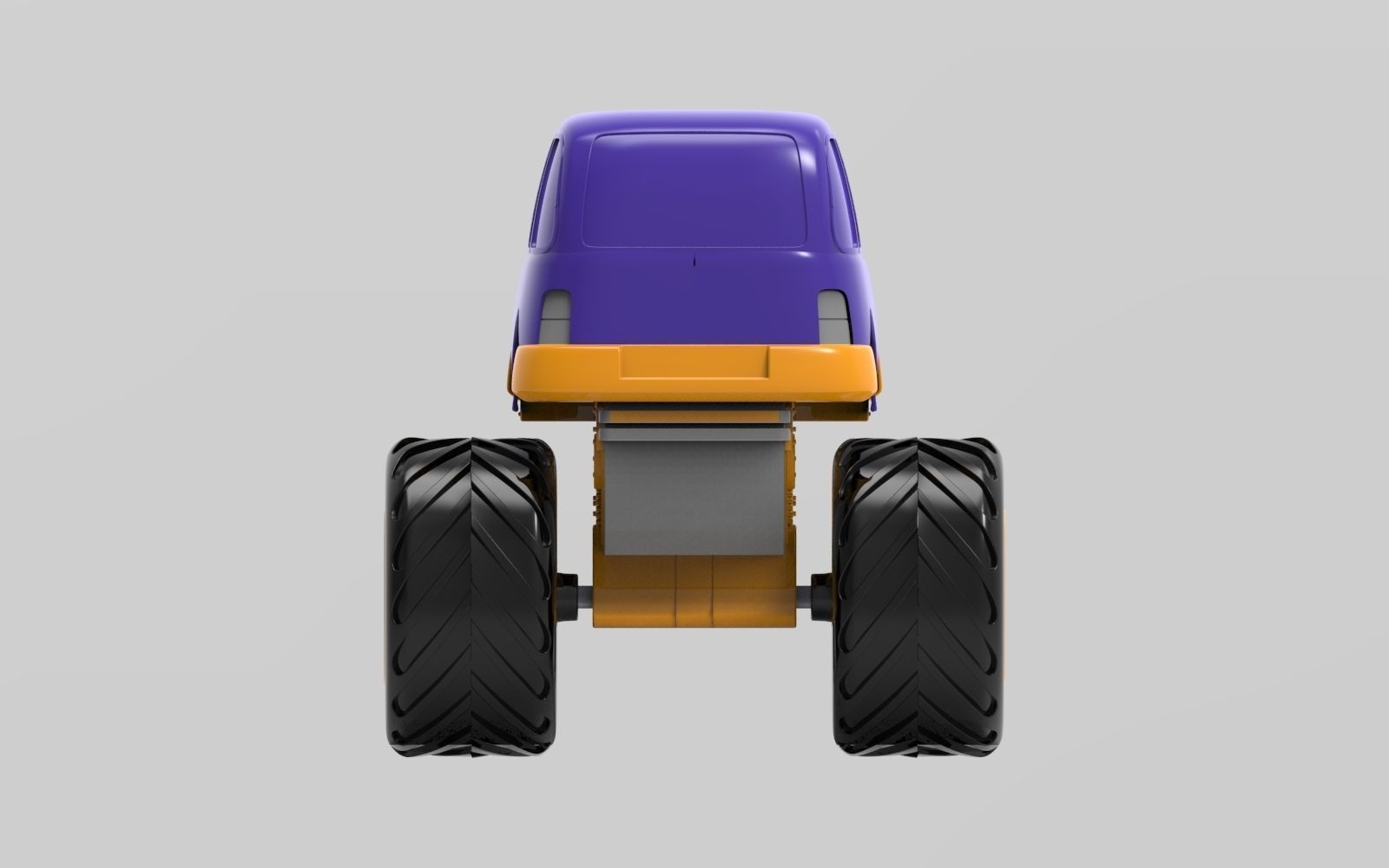 Monster truck 3D model_6