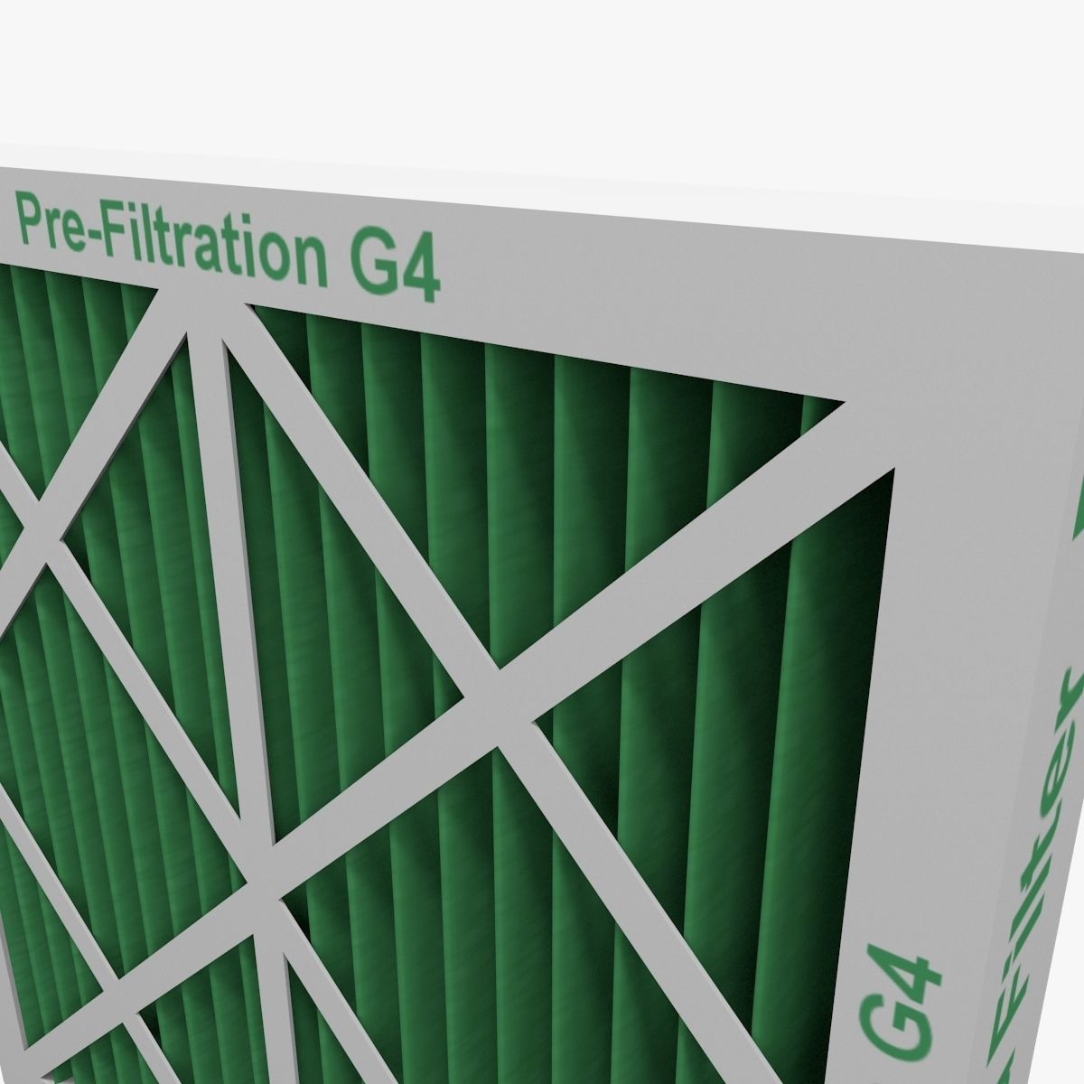 Pleated Filter 3D model_4