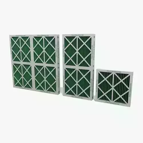 Pleated Filter 3D model