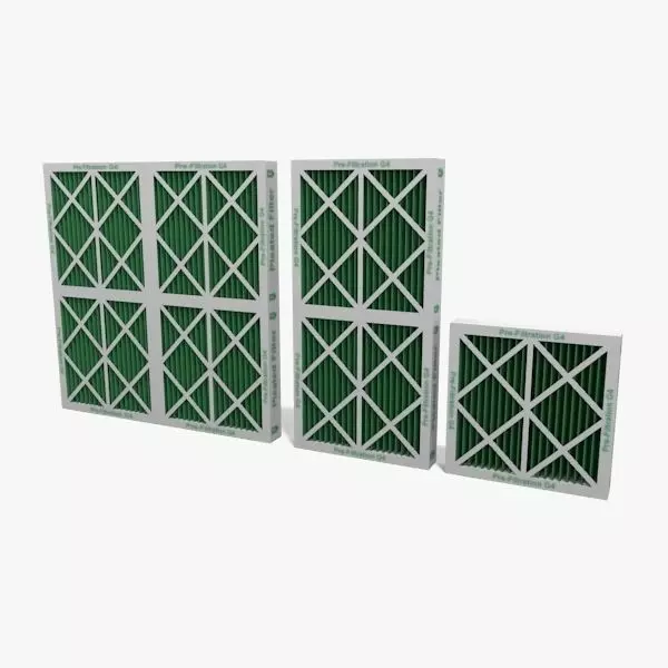 Pleated Filter 3D model_0