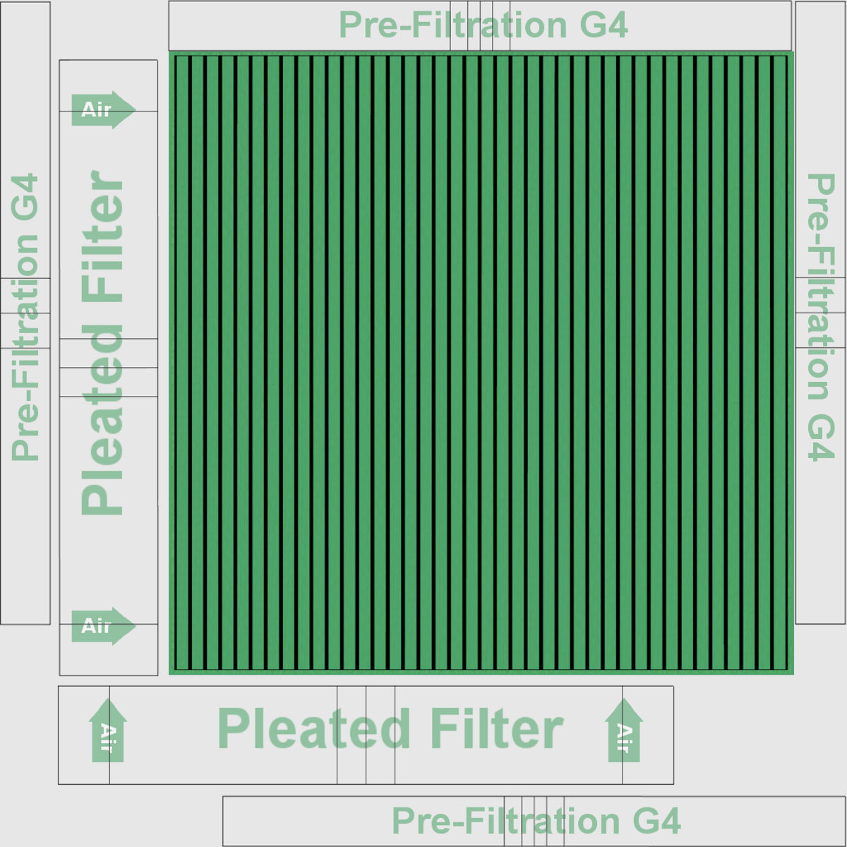 Pleated Filter 3D model_9