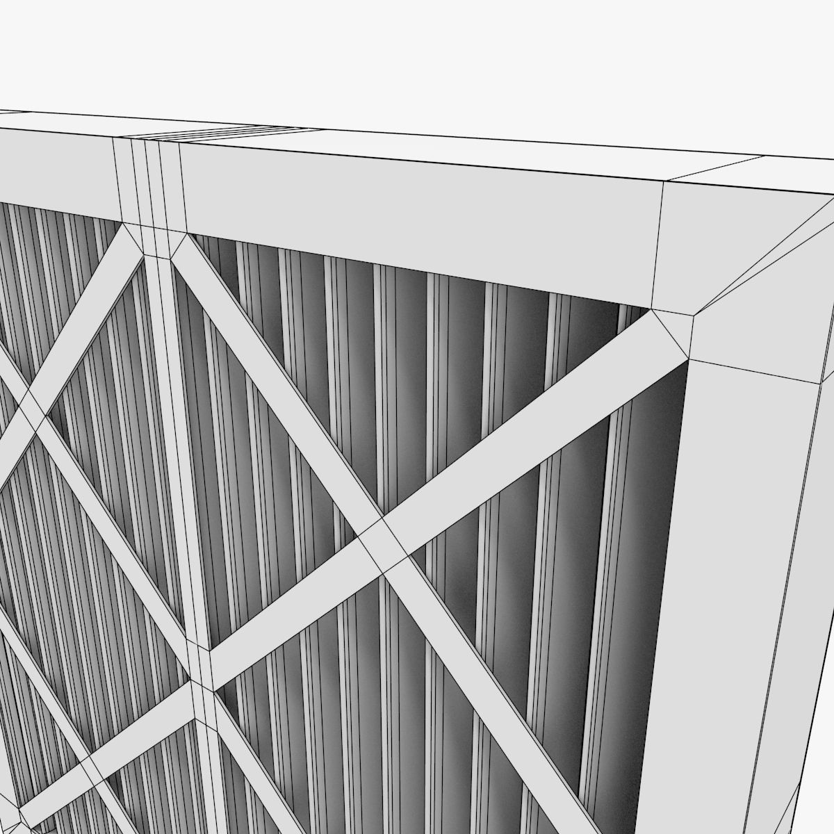 Pleated Filter 3D model_7