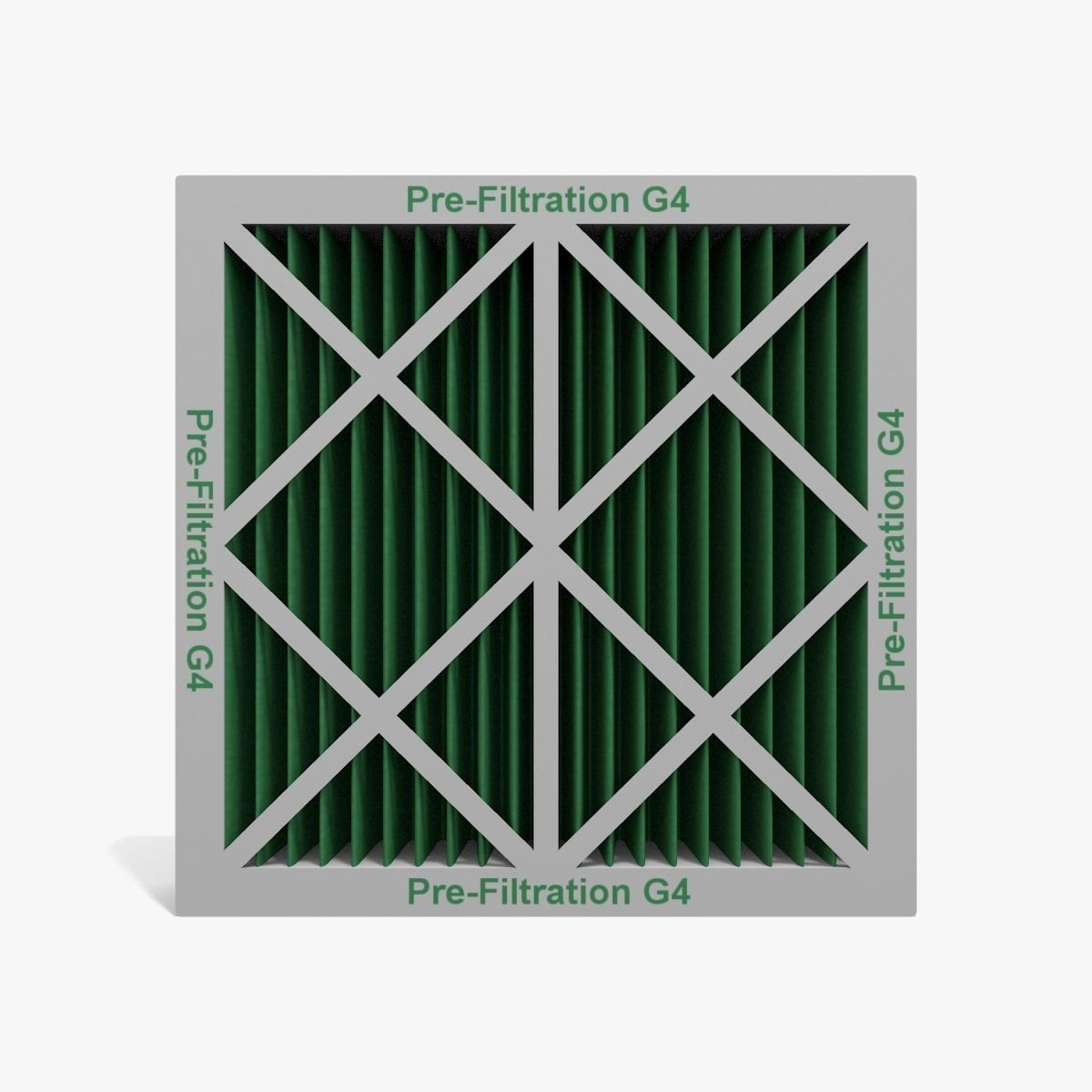 Pleated Filter 3D model_3
