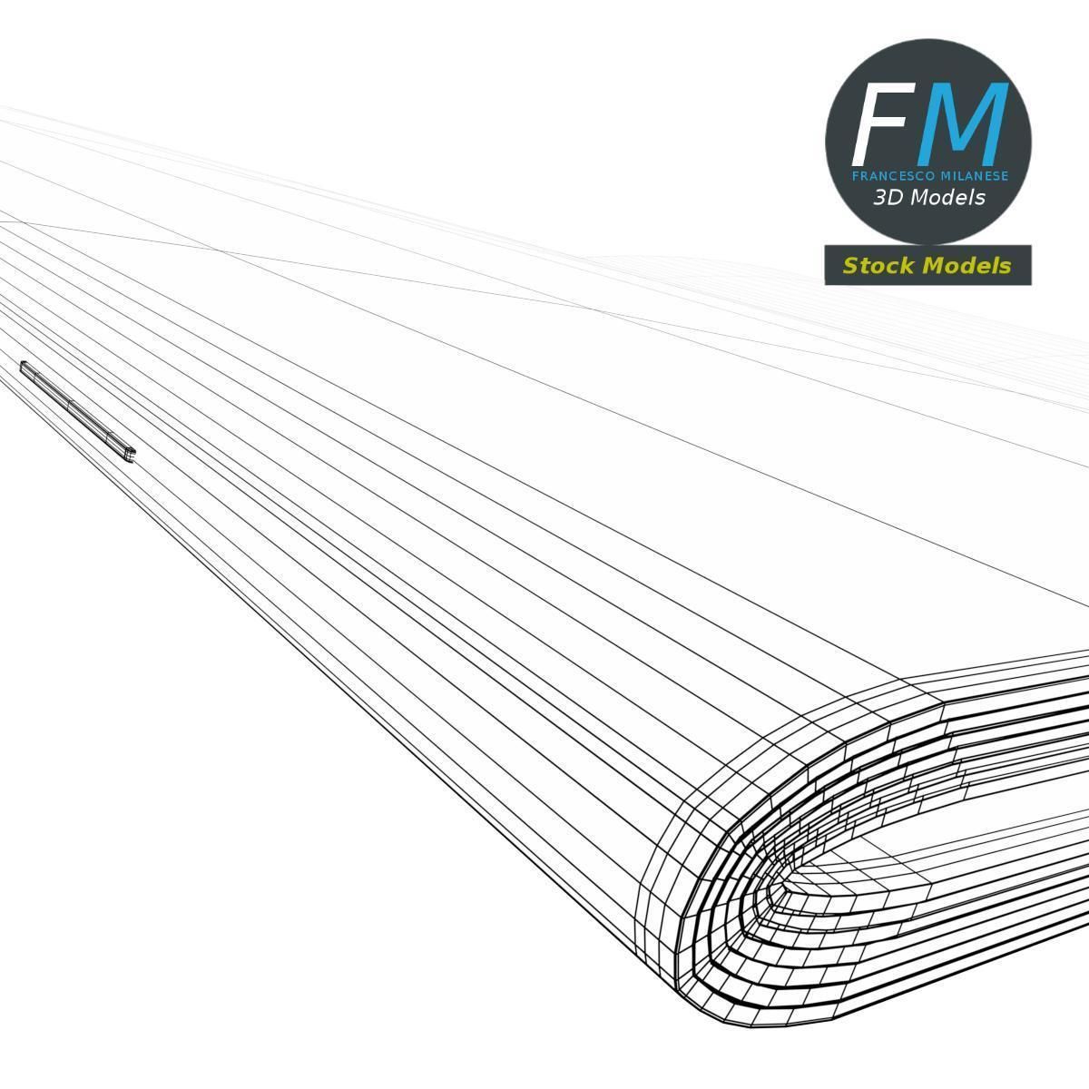 Brochure mockups 3D model_8