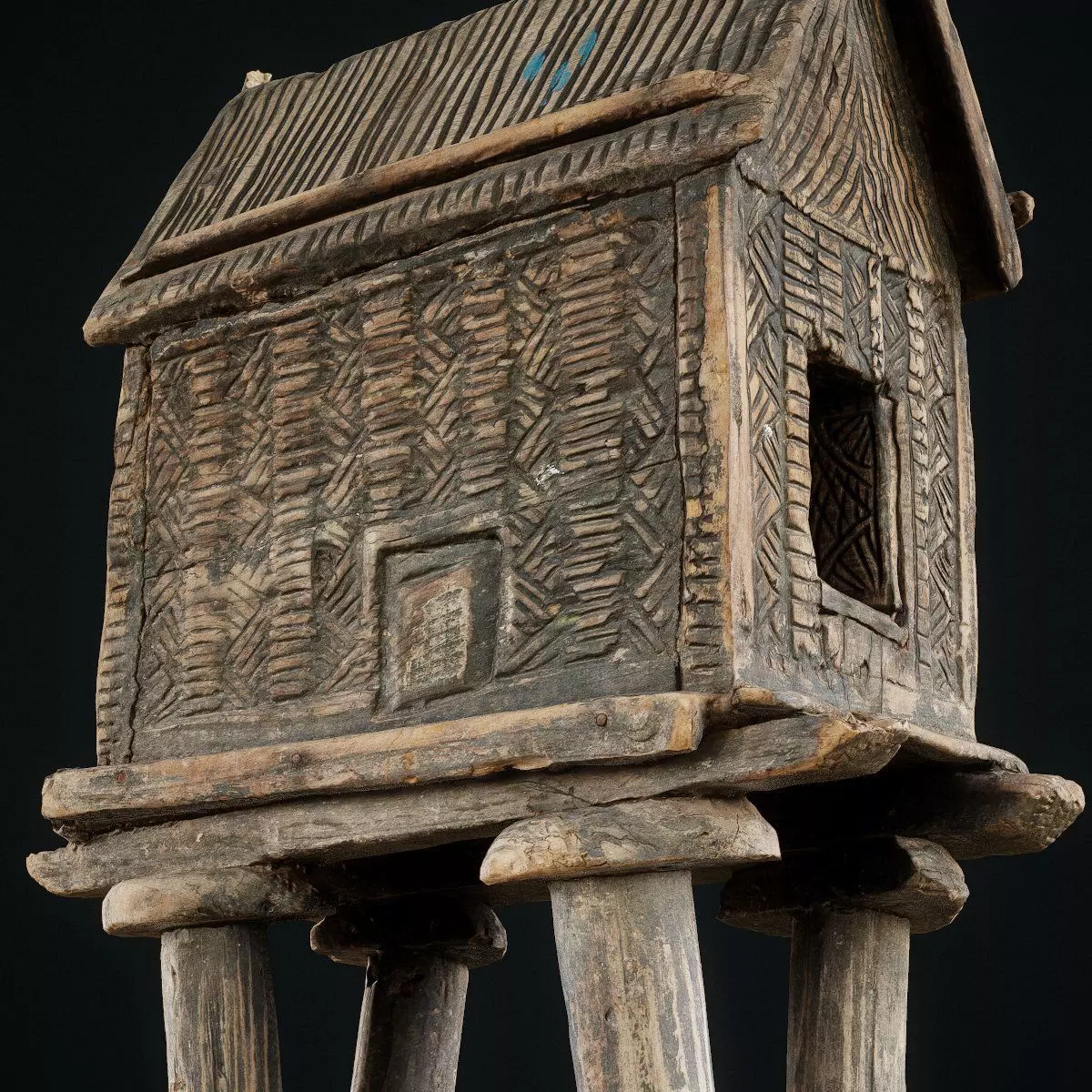 Madagascar House Walking Low-poly 3D model
