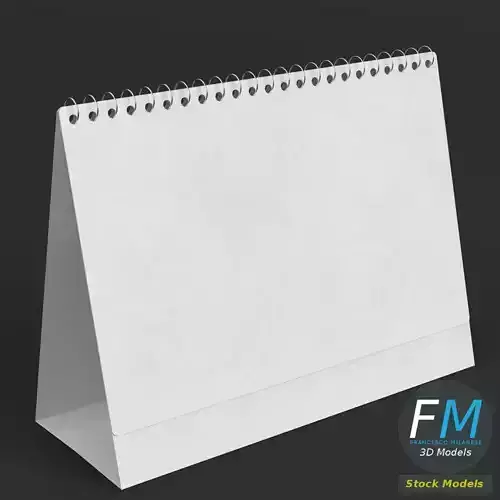 Desktop calendar template