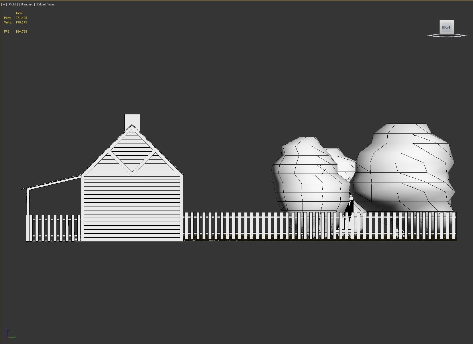 Old wooden cabin 3D model_15