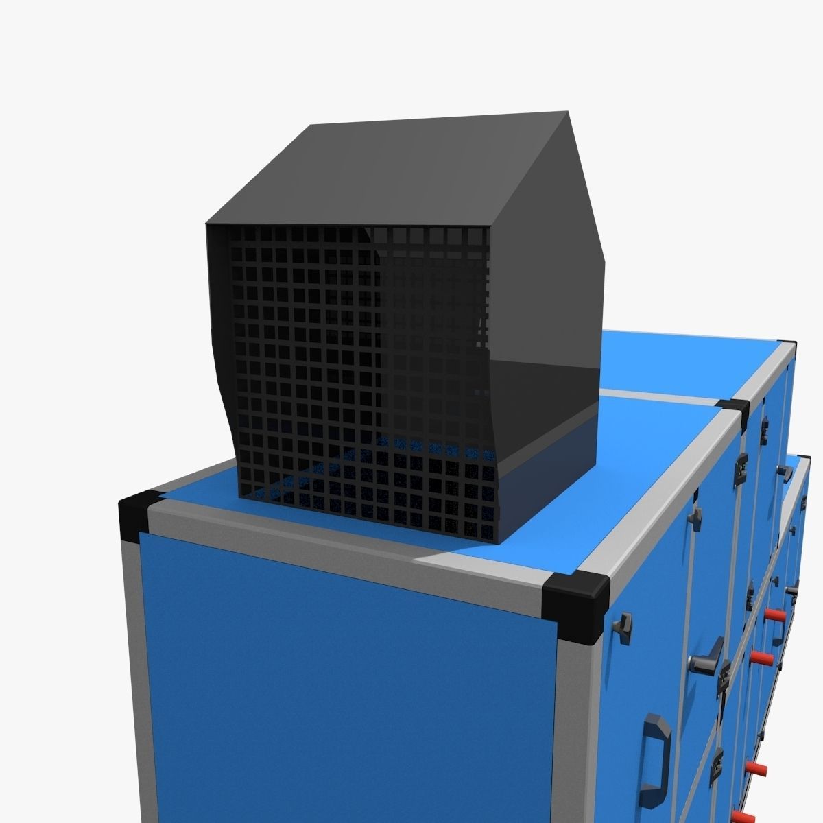 AHU - Air Handling Unit 3D model_1