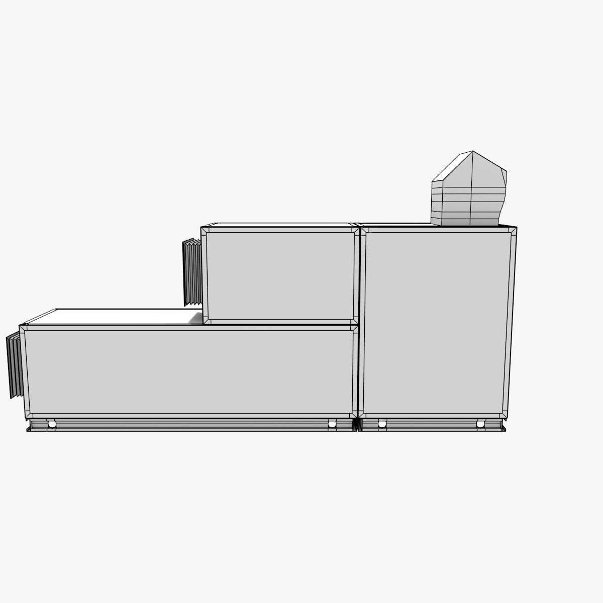 AHU - Air Handling Unit 3D model_12