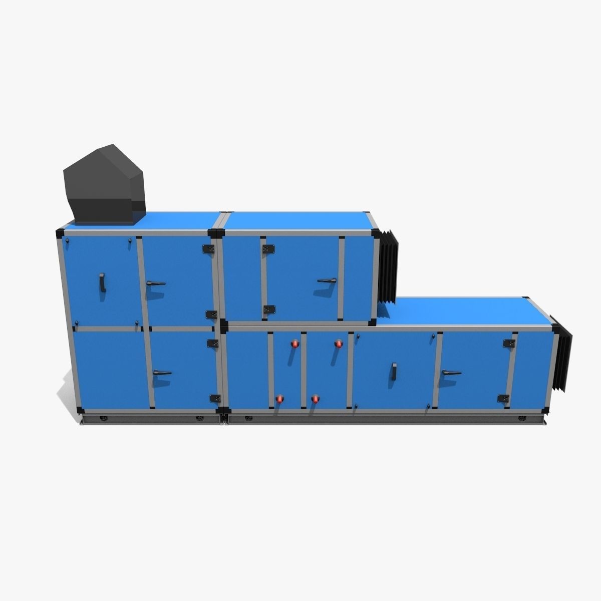 AHU - Air Handling Unit 3D model_8