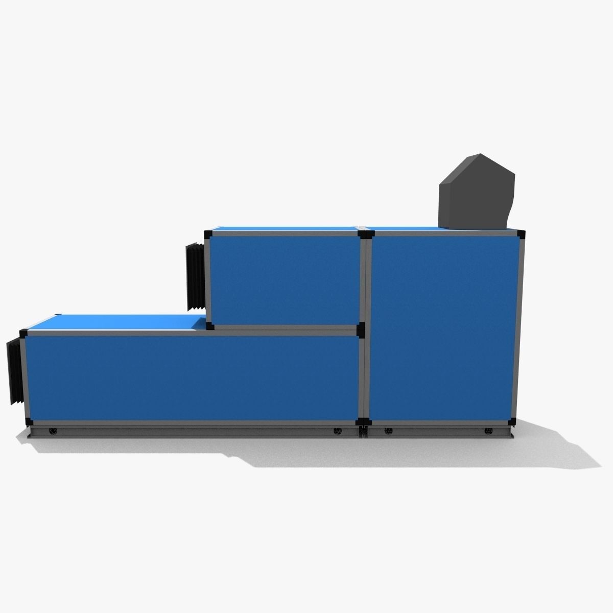 AHU - Air Handling Unit 3D model_7