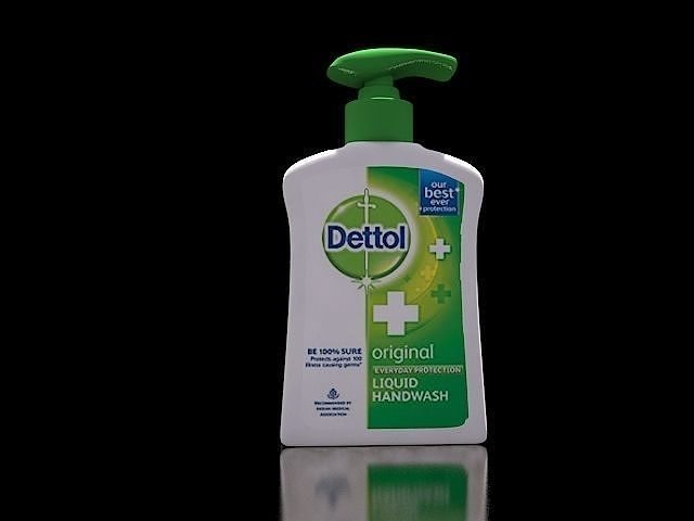 Hand Wash Model  Low-poly 3D model