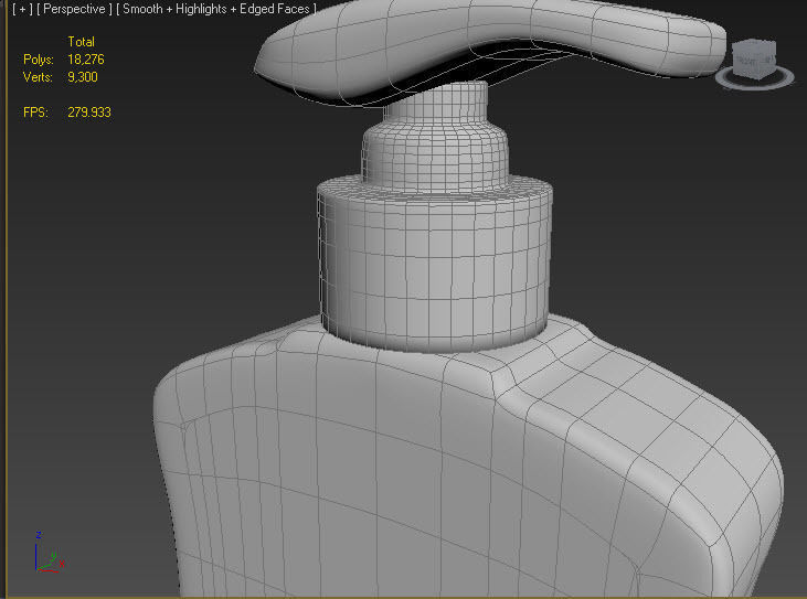 Hand Wash Model  Low-poly 3D model_2