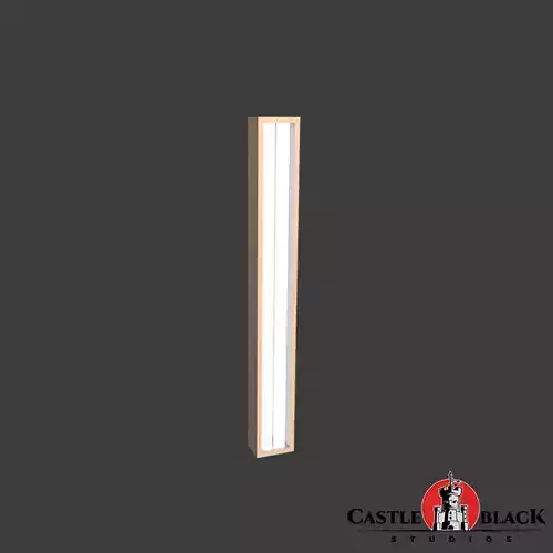 Tube Light Free low-poly 3D model