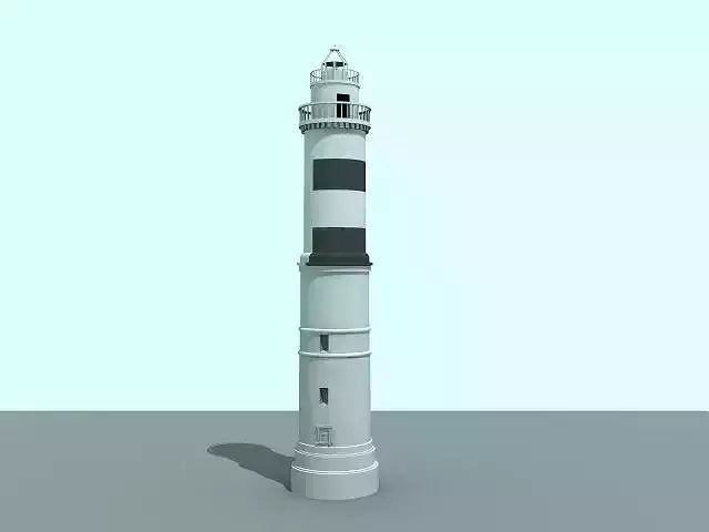 Lighthouse Murrano Free 3D model