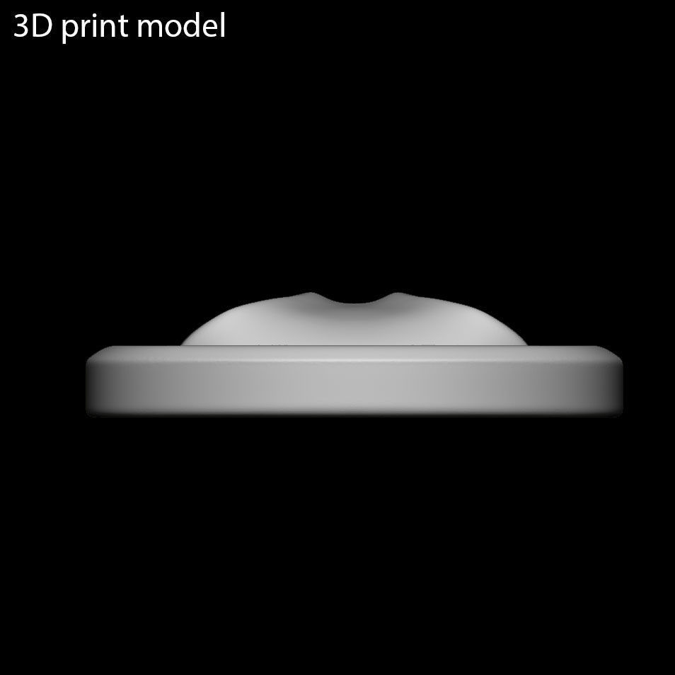 skull Pendant jewelry the punisher vol1 tag 3D print model_5