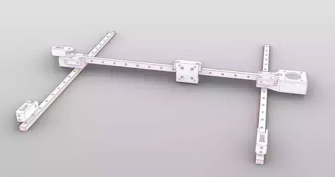 Ender 5 GT X - Y Conversion 3D print model