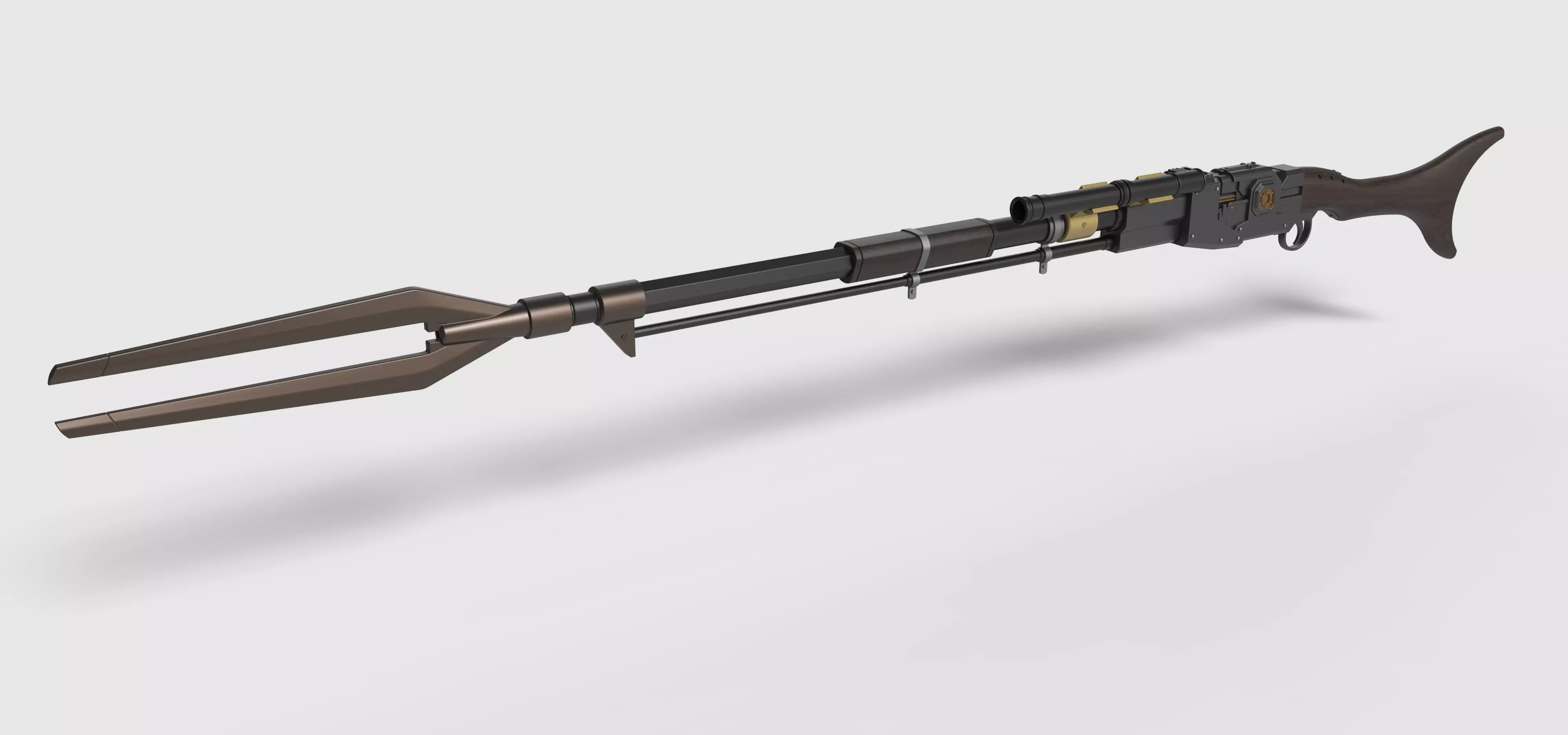 Amban sniper blaster rifle 3D model