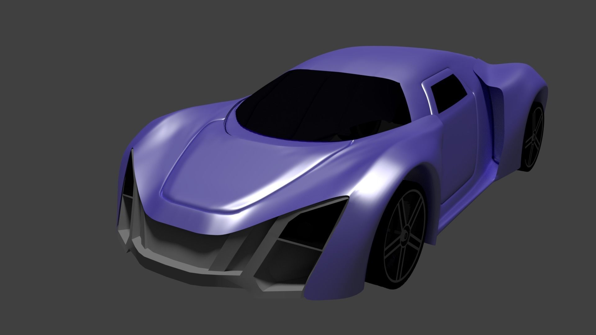 Marussia B2 Sport Free 3D model