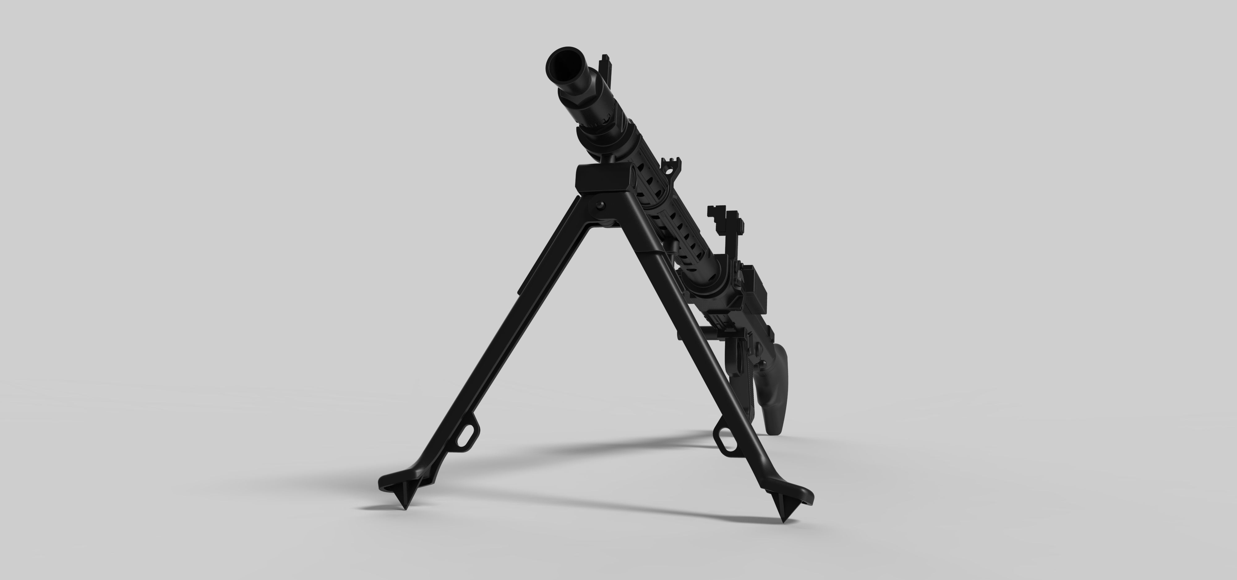 Stormtrooper Heavy Blaster Rifle DLT-19 from Star Wars 3D model_9