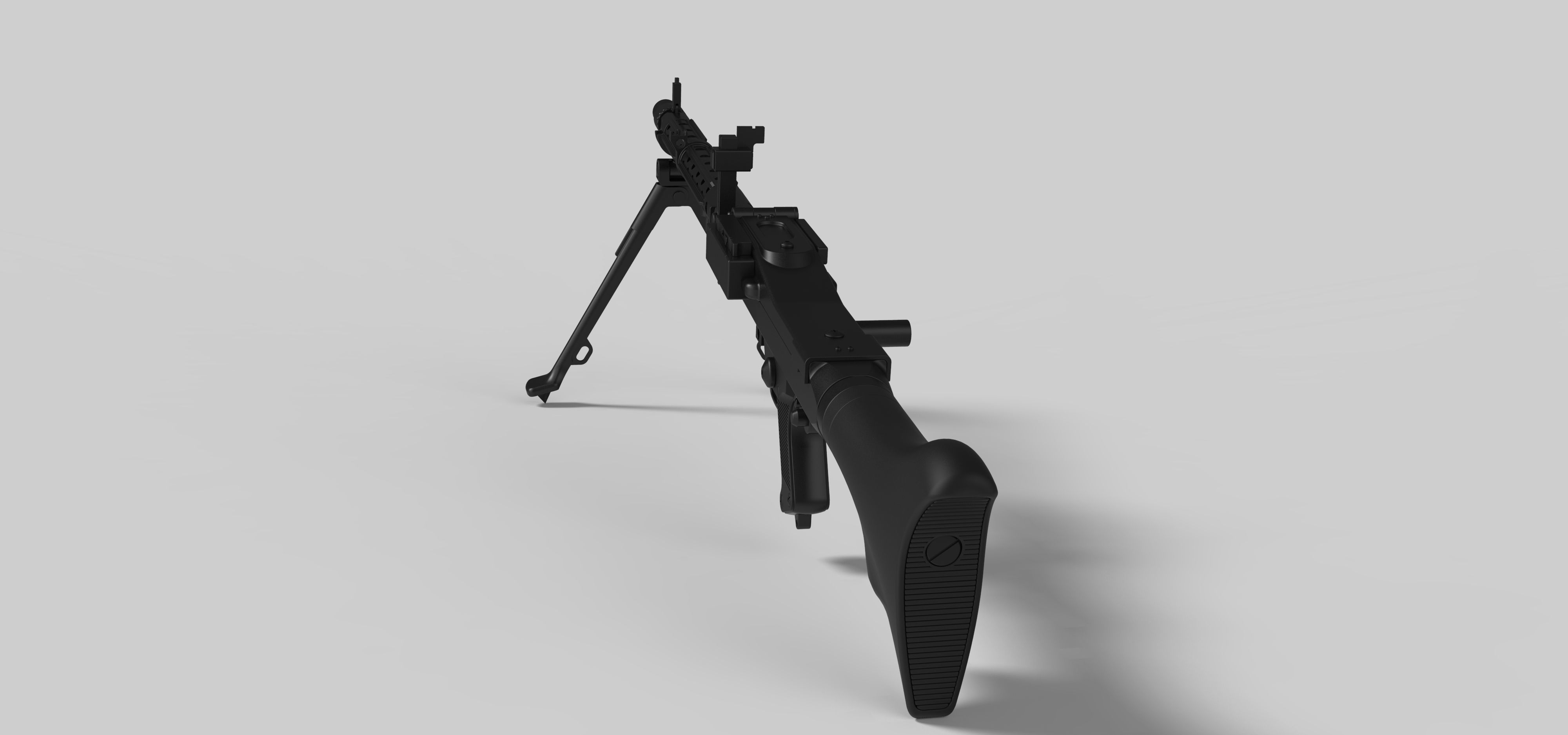Stormtrooper Heavy Blaster Rifle DLT-19 from Star Wars 3D model_20