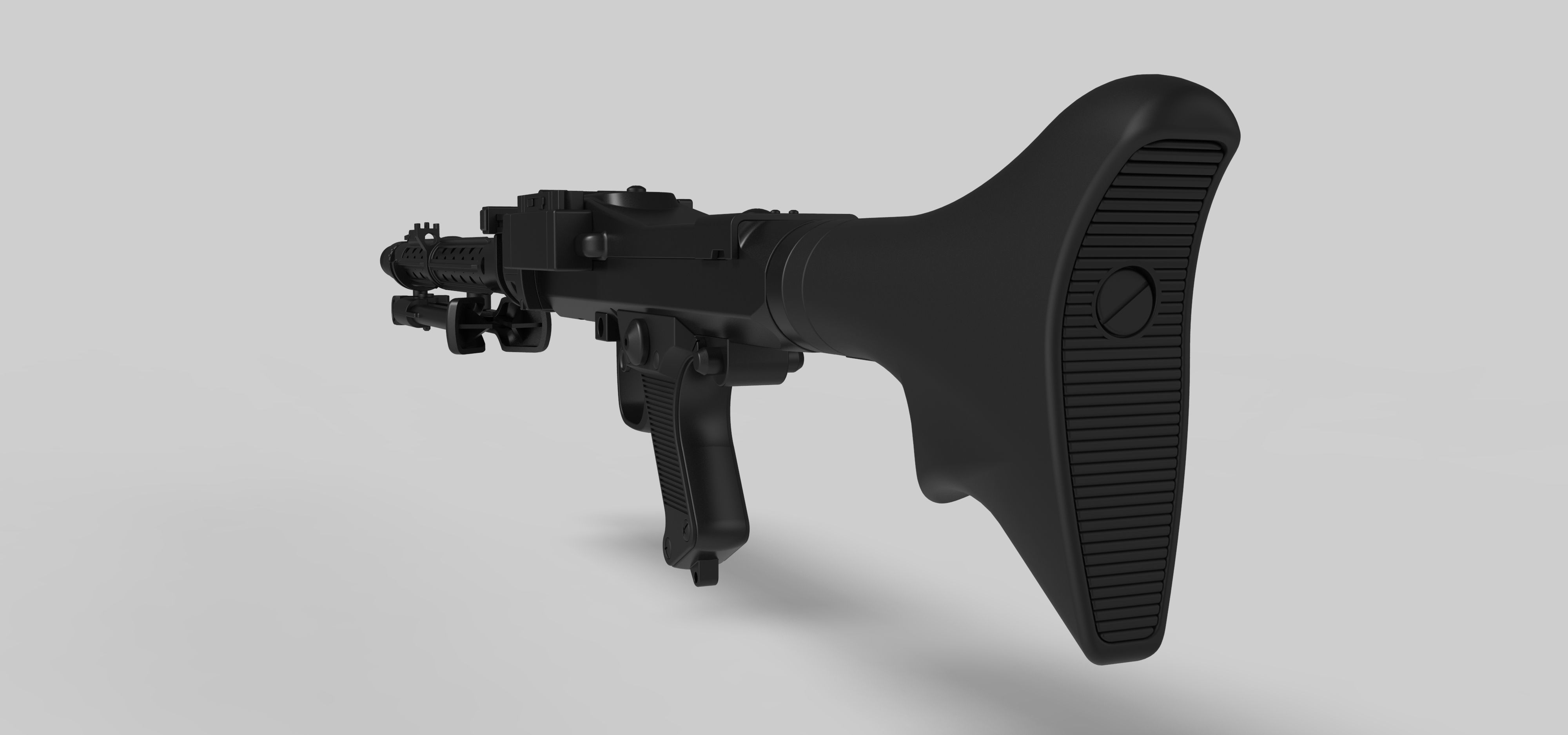 Stormtrooper Heavy Blaster Rifle DLT-19 from Star Wars 3D model_21