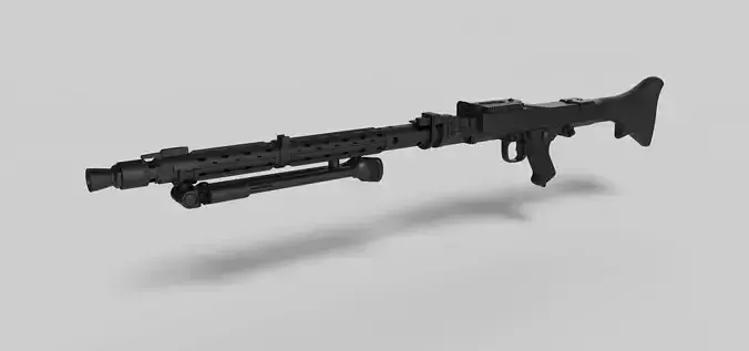 Stormtrooper Heavy Blaster Rifle DLT-19 from Star Wars 3D model