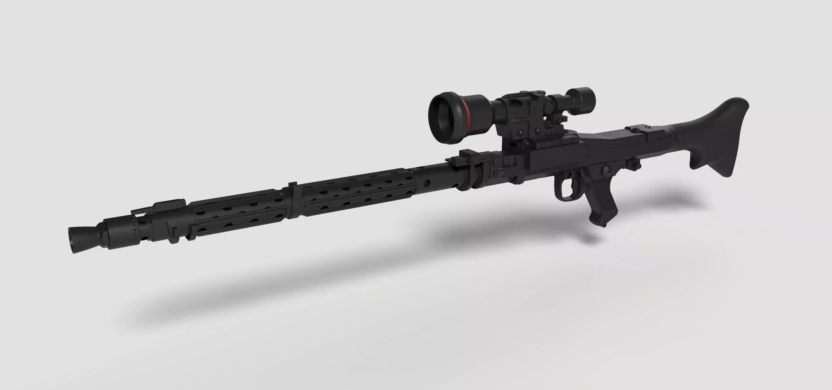 Stormtrooper Heavy Blaster Rifle DLT-19X 3D model