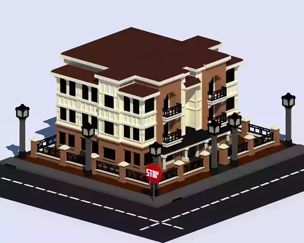 Voxel apartment