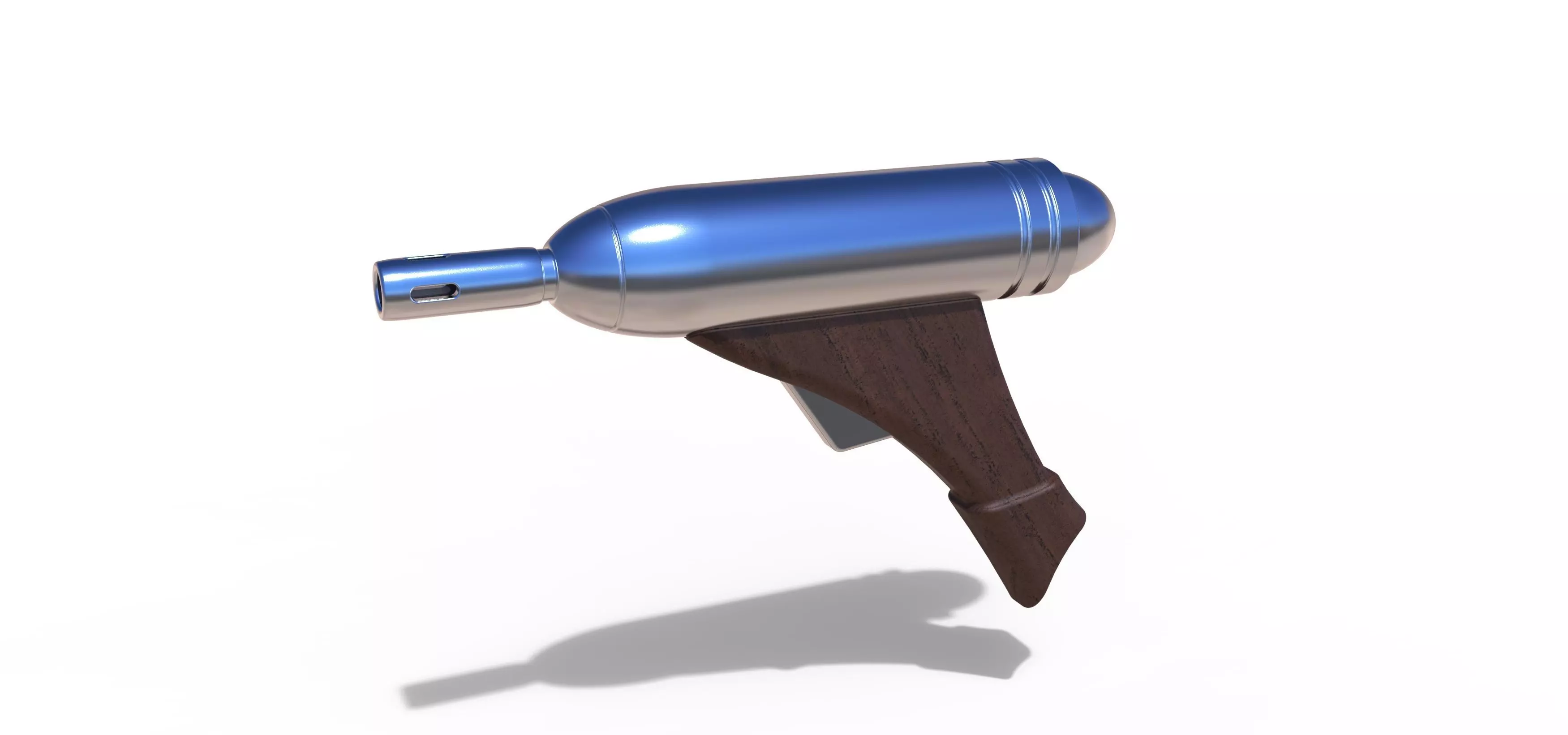 Blaster pistol Q2 3D model