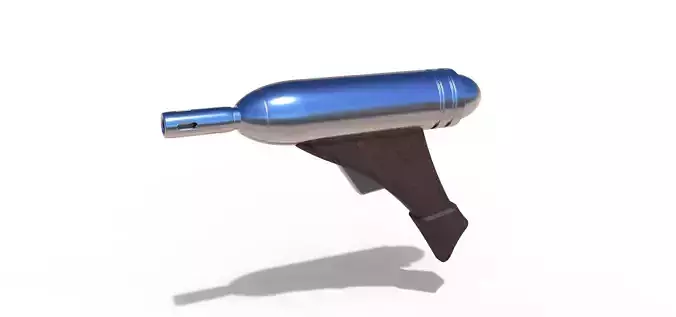 Blaster pistol Q2 from the movie Star Wars Episode 1 3D model