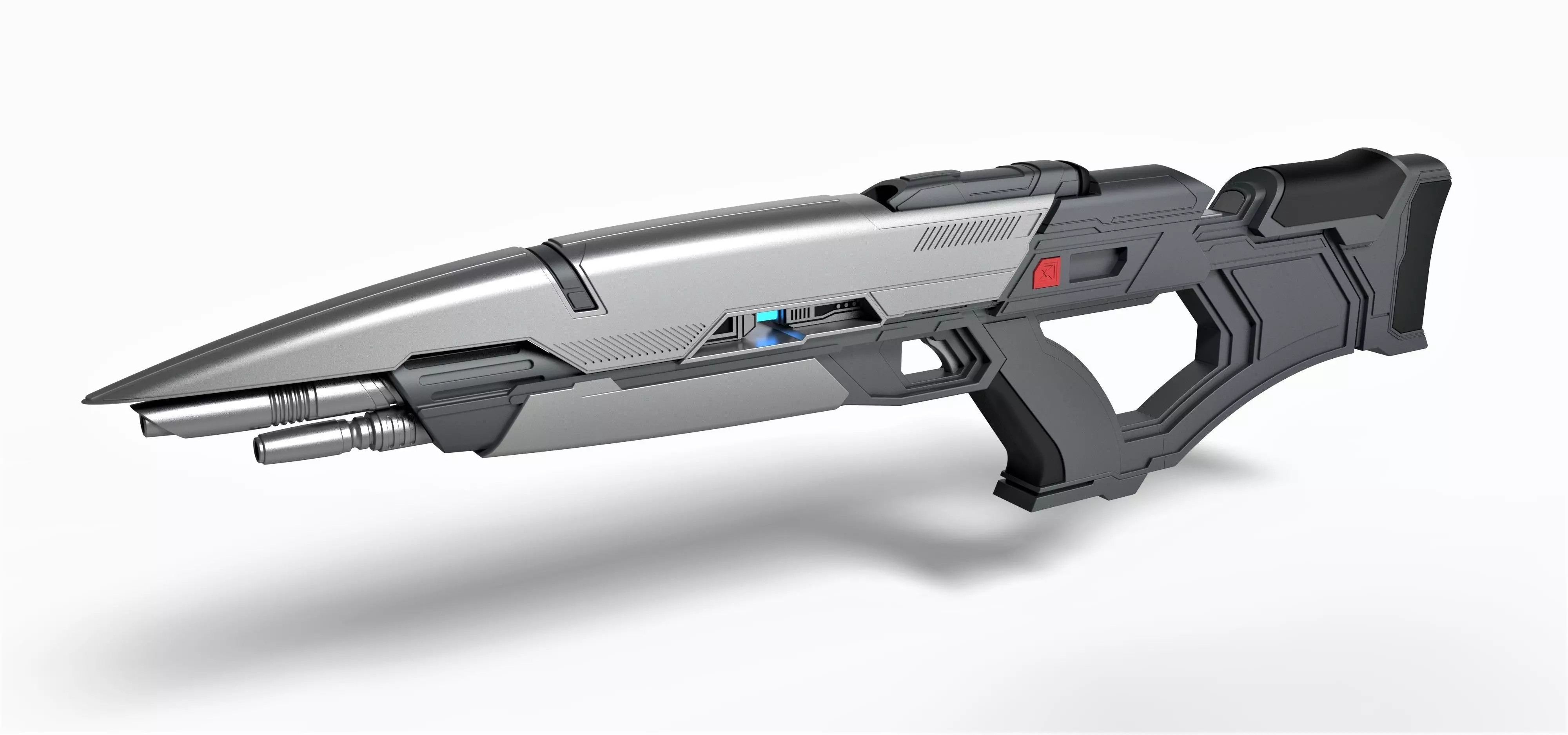 Phaser rifle from the movie Star Trek Into Darkness 2013 3D model_0
