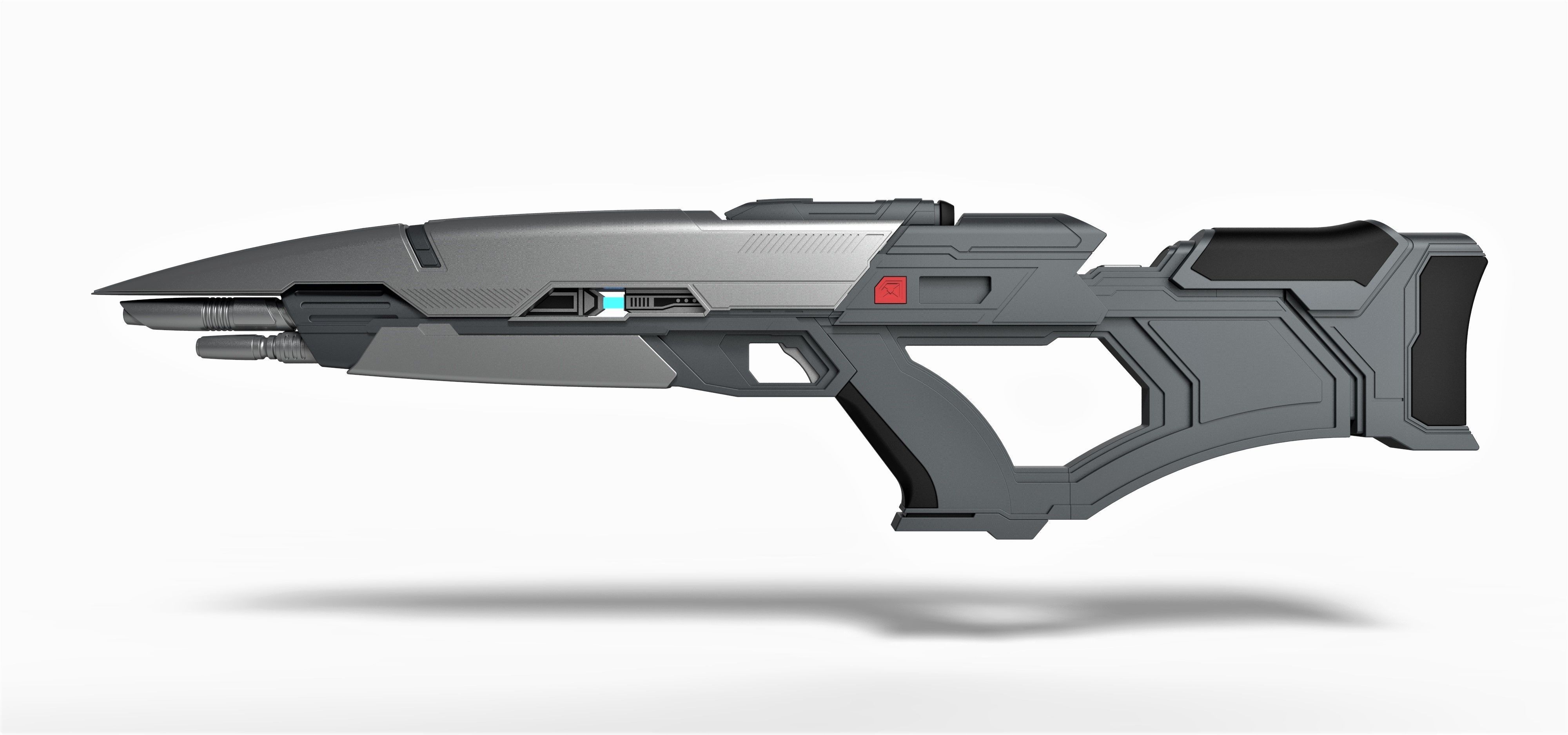Phaser rifle from the movie Star Trek Into Darkness 2013 3D model_7