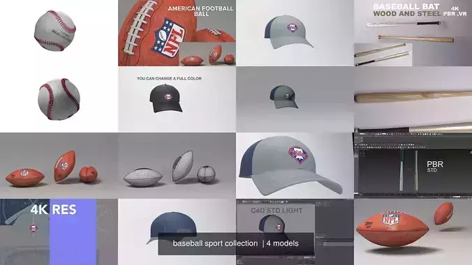 baseball sport collection 