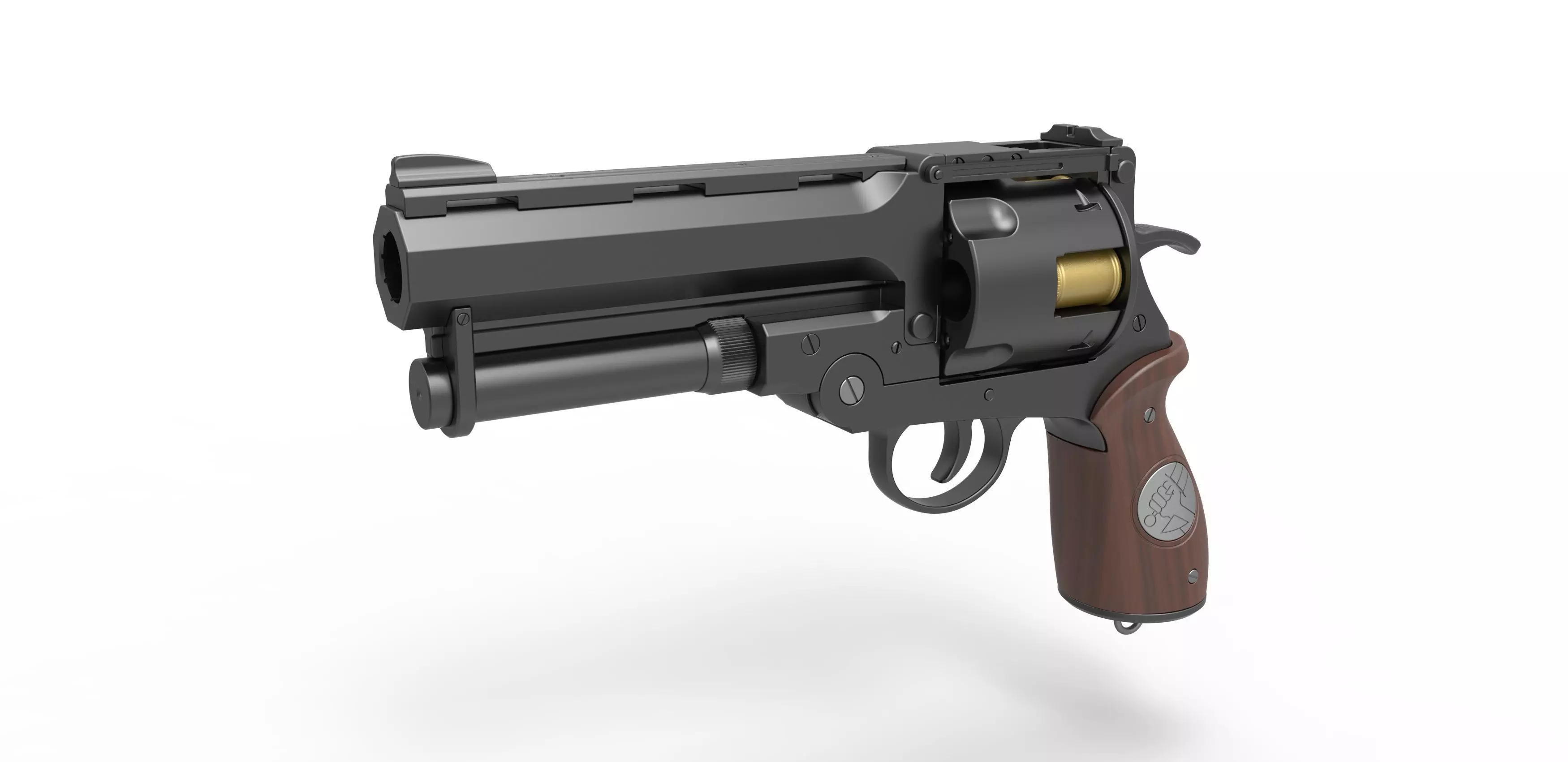Samaritan Revolver 3D model