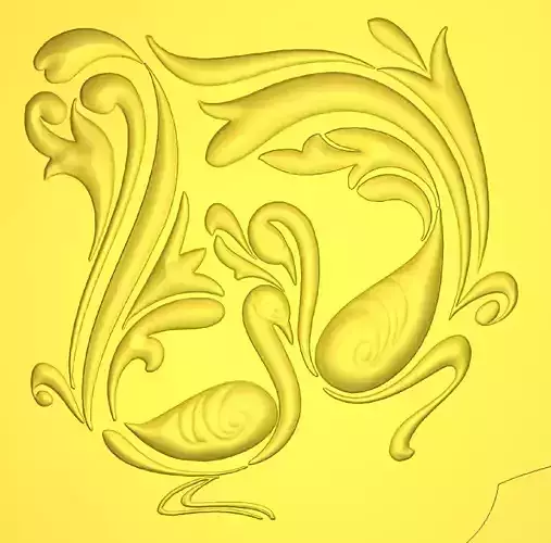 wooden  peacock  design07