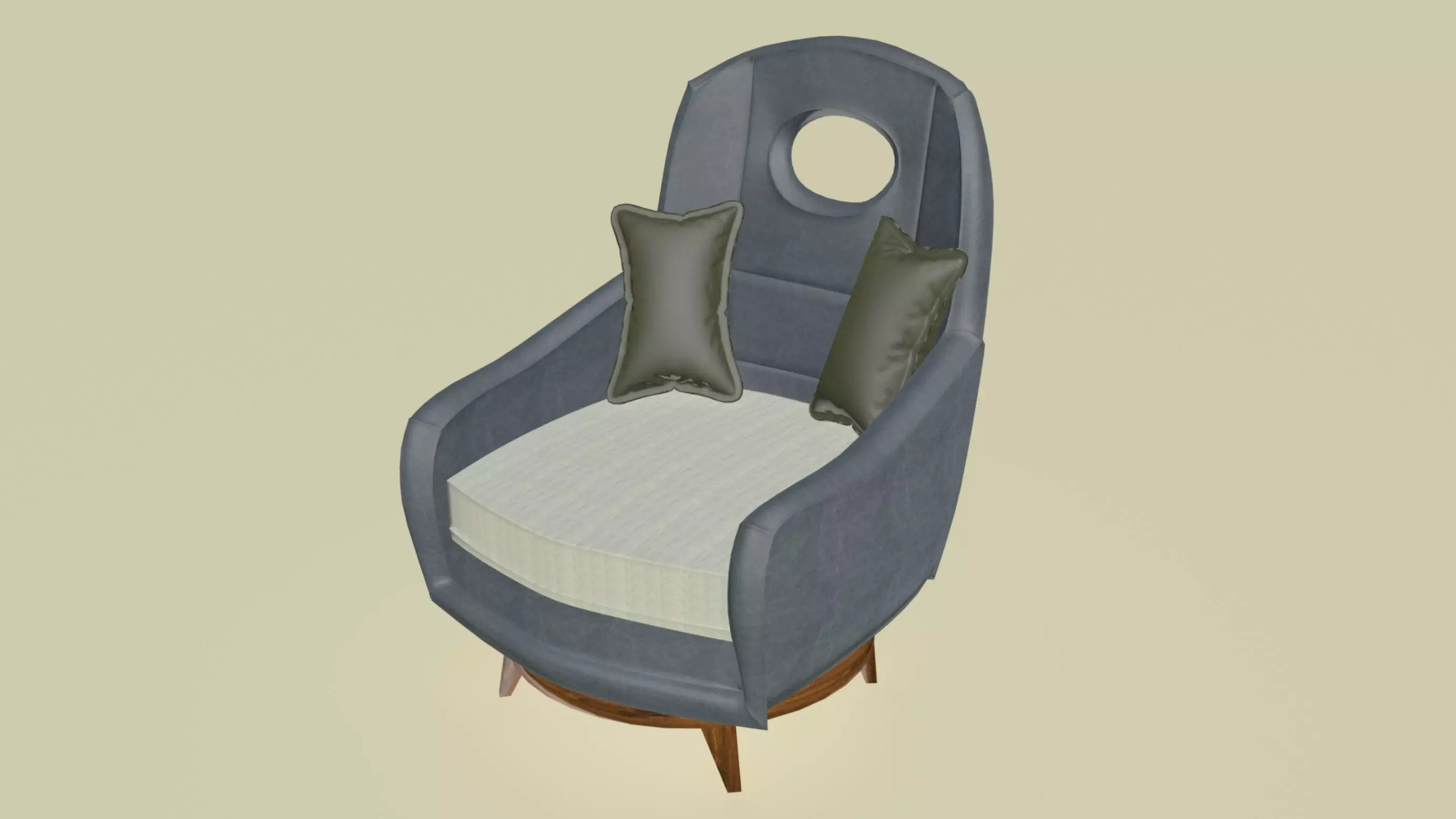 Di Caprio Chair 3D model