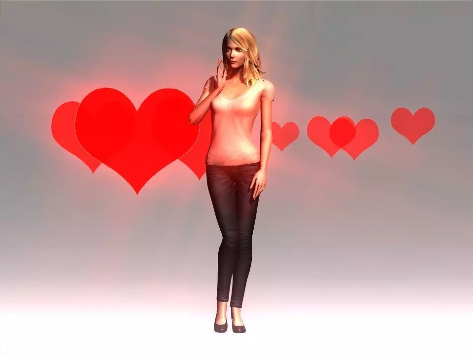 Fade in particles coming to you collection for iclone Low-poly 3D model_0