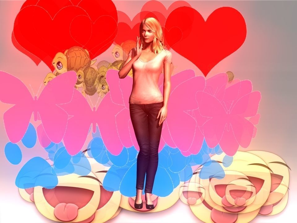 Fade in particles coming to you collection for iclone Low-poly 3D model_5