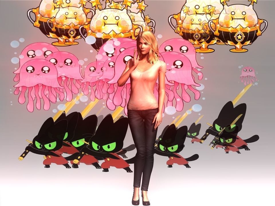 Fade in particles coming to you collection for iclone Low-poly 3D model_9