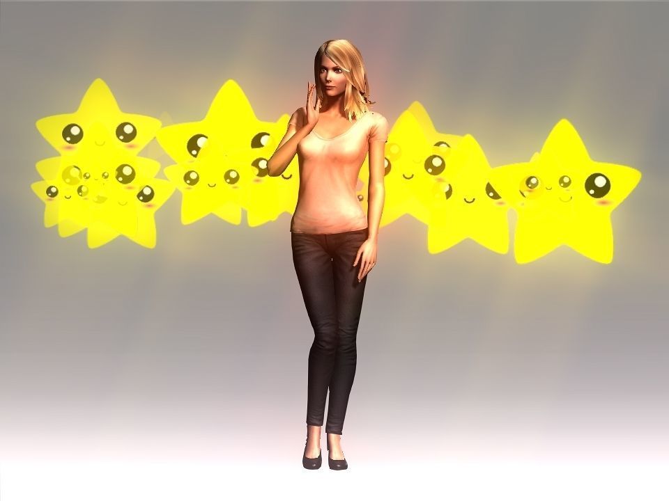 Fade in particles coming to you collection for iclone Low-poly 3D model_15