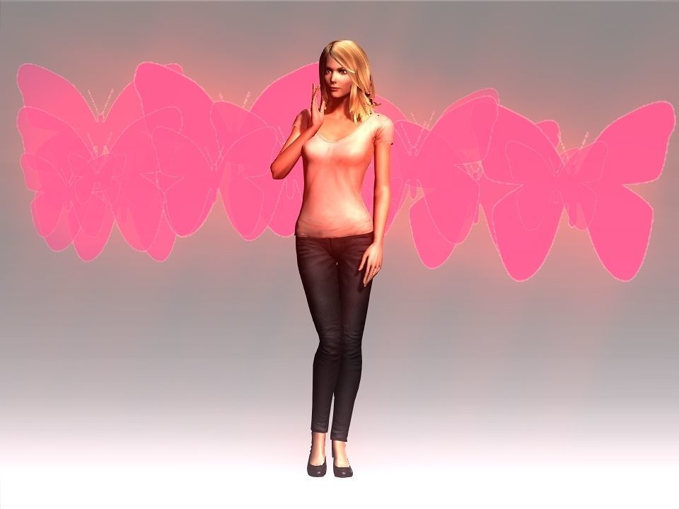 Fade in particles coming to you collection for iclone Low-poly 3D model_13