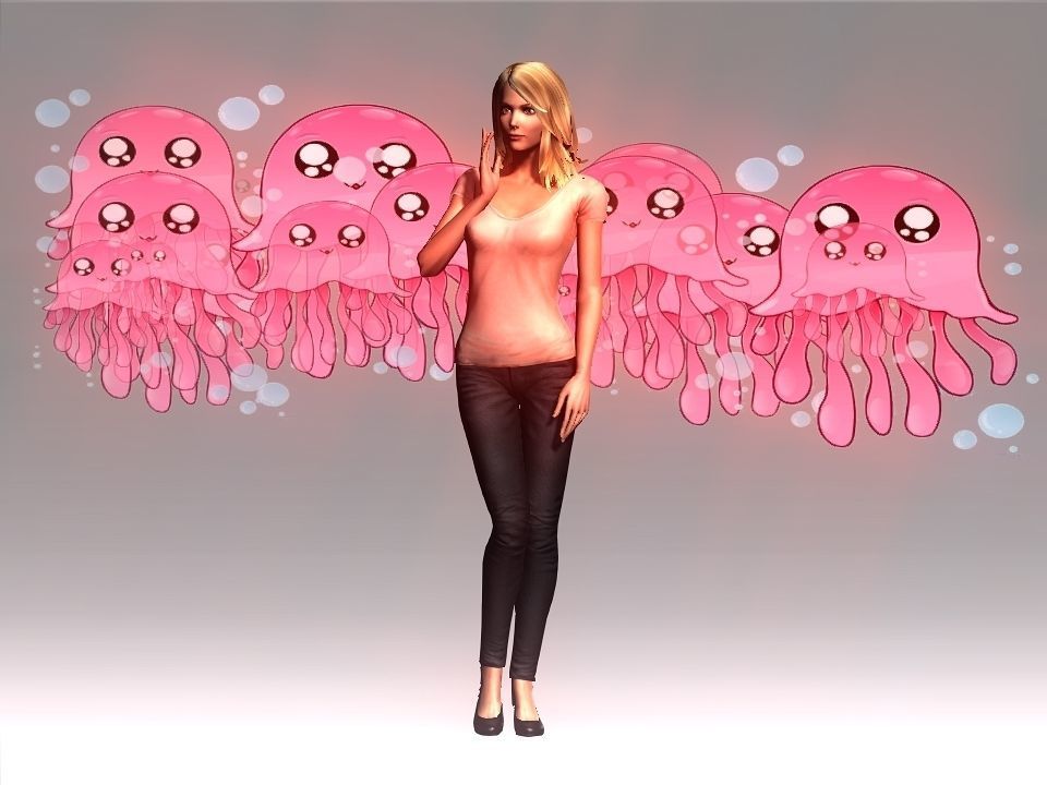 Fade in particles coming to you collection for iclone Low-poly 3D model_3