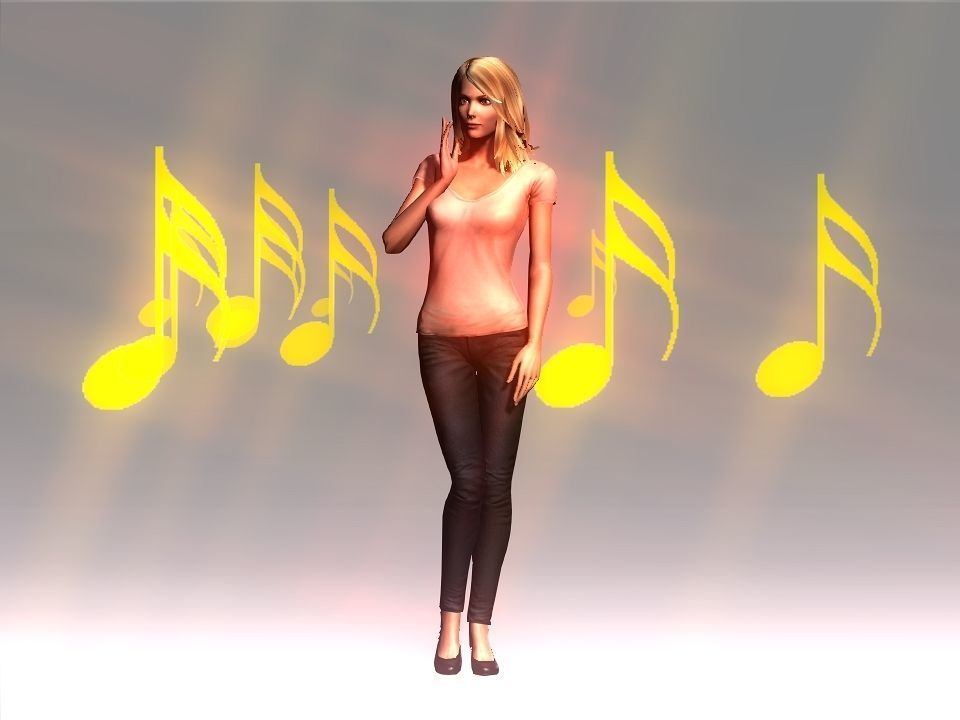 Fade in particles coming to you collection for iclone Low-poly 3D model_10