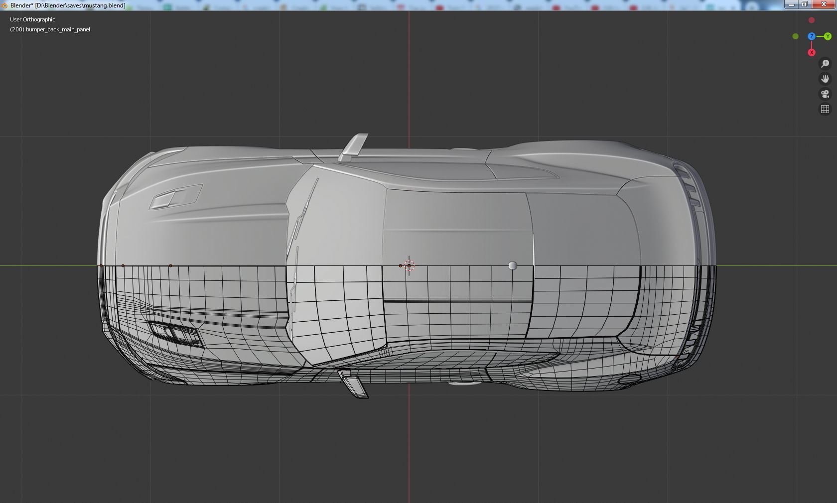 Ford Mustang 2015 gt 3D model_5