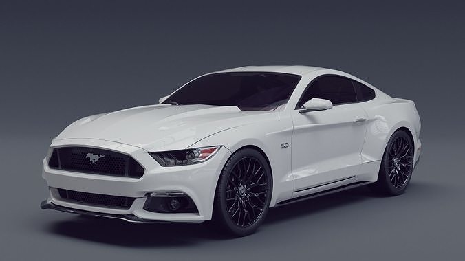 Ford Mustang 2015 gt 3D model
