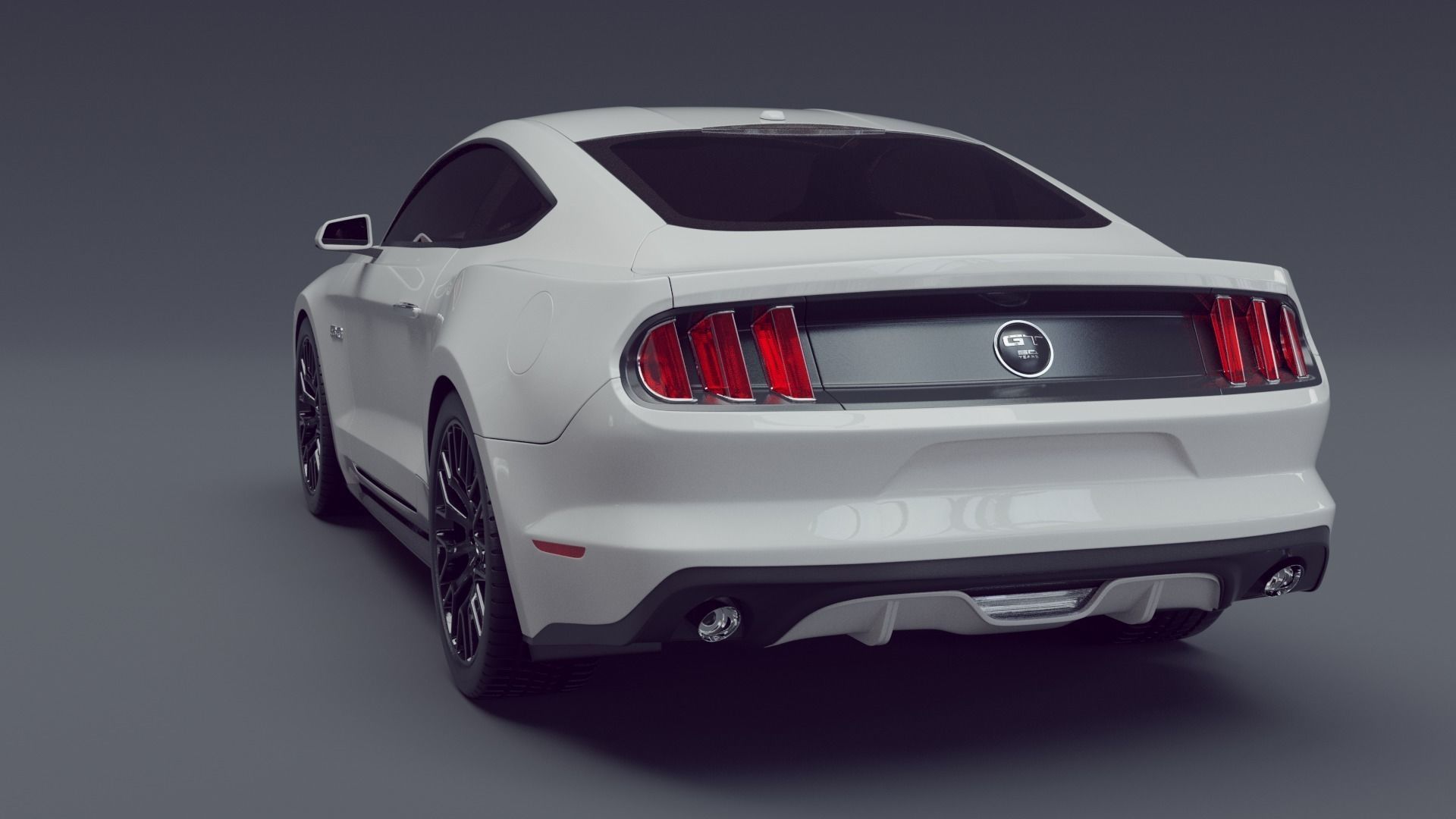 Ford Mustang 2015 gt 3D model_1