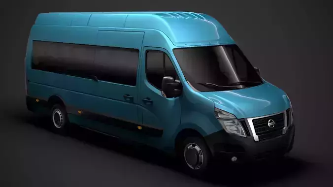 Nissan NV 400 L4H3 MiniBus 2020 3D model